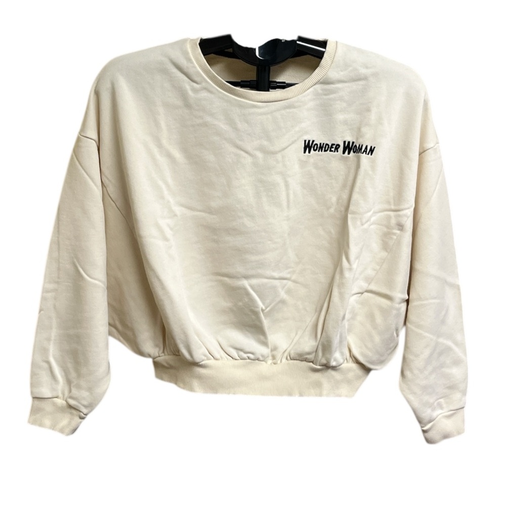 Zara Off-White Wonder Woman Sweatshirt